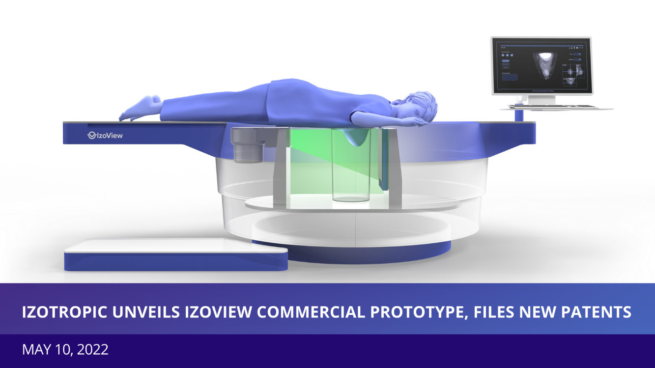 The Upgraded IzoView Breast CT Commercial Prototype